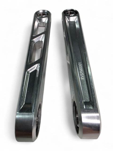 Elektric Offroad 2024+ Can Am Maverick R Front Sway Bar Links Anodized Clear thumbnail 4