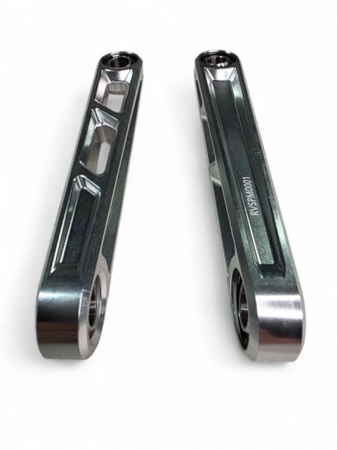 Elektric Offroad 2024+ Can Am Maverick R Front Sway Bar Links Anodized Clear thumbnail 6