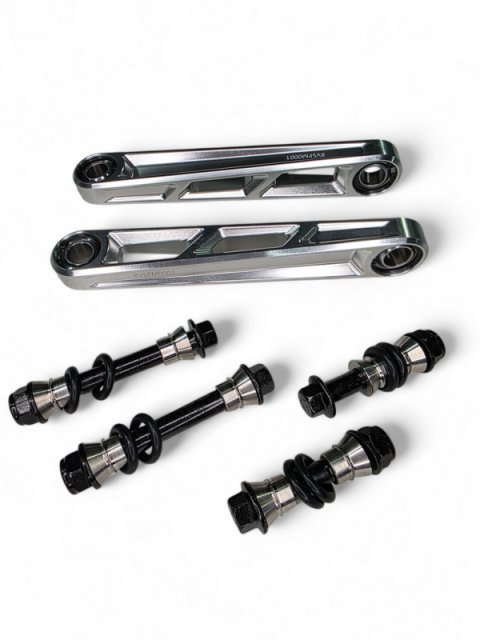 Elektric Offroad 2024+ Can Am Maverick R Front Sway Bar Links Anodized Clear thumbnail 9
