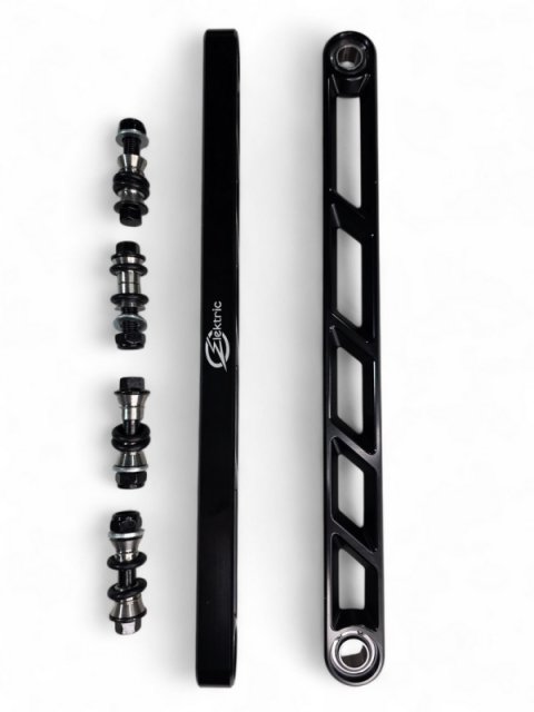 Elektric Offroad 2024+ Can Am Maverick R Rear Sway Bar Links Anodized Black thumbnail 1
