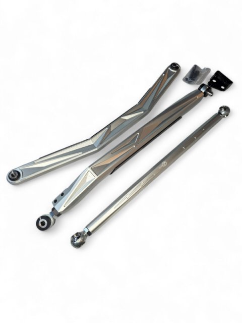 Elektric Offroad 2024+ Can Am Maverick R Volt Billet Radius Rods Anodized Clear thumbnail 1
