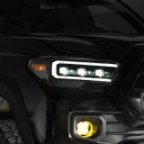 Form Lighting 2016-2023 Toyota Tacoma LED Projector Headlights with Selectable DRL Chrome (Pair) thumbnail 7