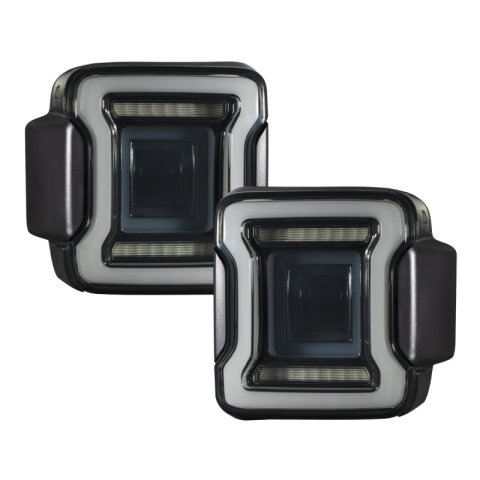 Form Lighting 2018-2023 Jeep Wrangler LED Tail Lights Smoke (Pair) thumbnail 3