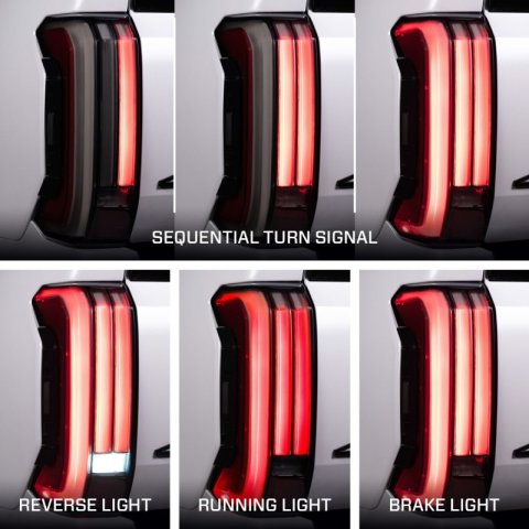 Form Lighting 2022-2025 Toyota Tundra LED Tail Lights Red (Pair) thumbnail 5