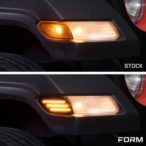 Form Lighting 2018 Wrangler JL LED Sidemarkers Clear (Pair) thumbnail 5