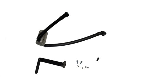 J&L 15-17 Ford F-150 5.0L Oil Separator 3.0 PCV Side - Clear Anodized