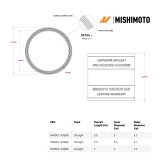 Mishimoto Duracore 3in Straight Coupler thumbnail 3
