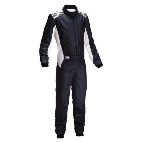 OMP ONE-S OVERALL NAVY BLUE/ORANGE SIZE 64 FIA 8856-2018 + SFI