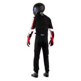 Sparco Suit Kerb ADV BLK/RED 150 thumbnail 2
