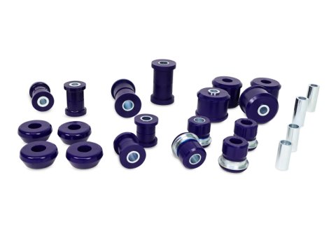 SuperPro 90-97 Mitsubishi Montero LS Control Arm & Trailing Arm Bushing Kit - (65mm Trailing Arm) thumbnail 2