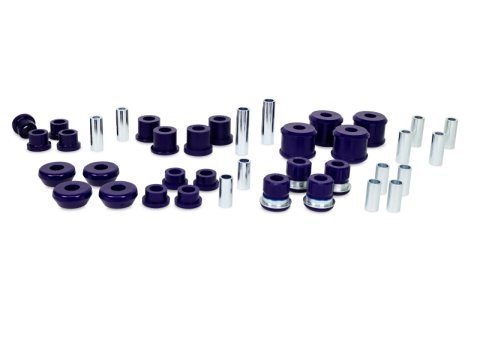 SuperPro 90-97 Mitsubishi Montero LS Control Arm & Trailing Arm Bushing Kit - (65mm Trailing Arm) thumbnail 2