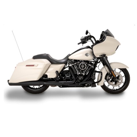 Vance & Hines HD M8 Touring Razorback 450 Slip-on Exhaust - Wrinkle Black thumbnail 6