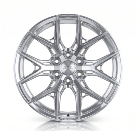 Vossen HF6-4 - 20x9 - 8x165.1 - ET18 - Super Deep Face - 125.1 - Silver Polished Wheel