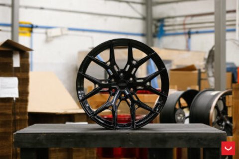 Vossen HF6-4 - 20x9 - 8x170 - ET0 - Super Deep Face - 125.1 - Gloss Black Wheel thumbnail 1