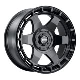 Weld Off-Road Ridge 20x9 - 5x127 / 5x139.7 BP - ET0 - 87.1mm CB - Satin Black Wheel thumbnail 2