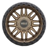 Weld Off-Road Swift 17x9in - 8x170 BP - ET-12 - 125.1mm CB - Satin Bronze Wheel & Black Ring thumbnail 2