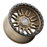 Weld Off-Road Swift 17x9in - 8x165.1 BP - ET-12 - 125.1mm CB - Satin Bronze Wheel & Black Ring thumbnail 1