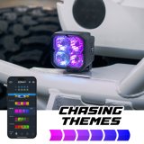 XKGlow XKmax RGBW Addressable Cube Light - Fog Beam thumbnail 2