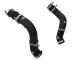 aFe BladeRunner 3in & 3-1/2in AL Hot and Cold Charge Pipe Kit Black RAM Diesel Trucks 25-26 L6-6.7L thumbnail 1