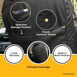 Covercraft 26 Jeep Wrangler Fr Buckets El Carhartt Super Dux SeatSaver Custom Front Row Seat Cover thumbnail 3