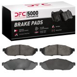 DFC 80-83 Honda Civic Hatchback Front Semi Metallic 5000 Advanced Brake Pads thumbnail 1