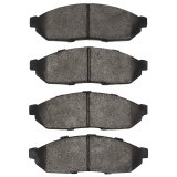 DFC 80-83 Honda Civic Hatchback Front Semi Metallic 5000 Advanced Brake Pads thumbnail 4