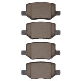 DFC 24-26 Lincoln Nautilus Rear Ceramic 5000 Advanced Brake Pads thumbnail 1