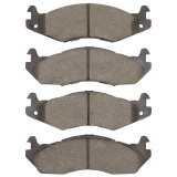 DFC 82-92 Jeep Wrangler Front 4000 Hybridynamic Brake Pads thumbnail 3