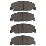 DFC 84-00 Honda Crx Front 4000 Hybridynamic Brake Pads thumbnail 4