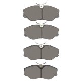 DFC 87-89 Nissan 300ZX Turbo Front 4000 Hybridynamic Brake Pads thumbnail 4