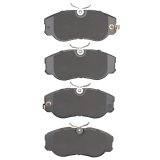 DFC 87-89 Nissan 300ZX Turbo Front 4000 Hybridynamic Brake Pads thumbnail 5