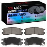 DFC 88-12 Plymouth Colt Rear 4000 Hybridynamic Brake Pads thumbnail 1