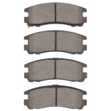 DFC 88-12 Plymouth Colt Rear 4000 Hybridynamic Brake Pads thumbnail 4
