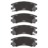 DFC 88-12 Plymouth Colt Rear 4000 Hybridynamic Brake Pads thumbnail 5