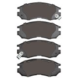 DFC 89-05 Plymouth Laser Front 4000 Hybridynamic Brake Pads thumbnail 4