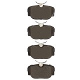 DFC 83-04 Saab 9000 Front/Rear 4000 Hybridynamic Brake Pads thumbnail 1