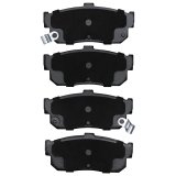 DFC 91-01 Nissan Sentra Rear 4000 Hybridynamic Brake Pads thumbnail 4