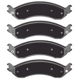 DFC 21-26 GMC Savana 3500 Rear 4000 Hybridynamic Brake Pads thumbnail 3
