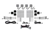 Diode Dynamics Rock Light - Red/White - M8 Magnet 12-Pack thumbnail 1