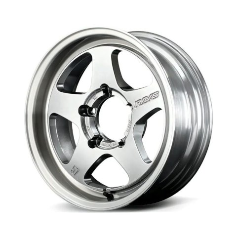 Gram Lights 57FR-X 16x6.0 -05 5-139.7 Sunlight Silver/Rim DC Wheel