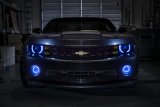 Oracle 10-13 Chevrolet Camaro LED Fog Light Halo Kit - Blue thumbnail 2