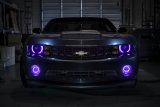 Oracle 10-13 Chevrolet Camaro LED Fog Light Halo Kit - UV/Purple thumbnail 2
