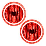 Oracle 06-14 Ford F-150 LED Fog Light Halo Kit - Red thumbnail 3