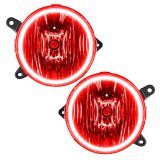 Oracle 05-09 Ford Mustang GT LED Fog Light Halo Kit - Red thumbnail 4