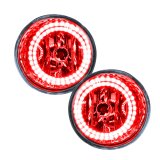 Oracle 04-12 Nissan Titan LED Fog Light Halo Kit - Red thumbnail 3