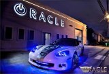 Oracle 05-13 Chevrolet Corvette C6 LED Fog Light Halo Kit - Blue thumbnail 4