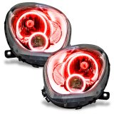 Oracle 11-15 Mini Cooper Countryman LED Headlight Halo Kit - Red thumbnail 3