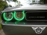 Oracle 08-14 Dodge Challenger LED Projector Headlight Halo Kit - Green thumbnail 4