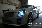 Oracle 03-07 Cadillac CTS LED Headlight Halo Kit - Green thumbnail 2