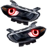 Oracle 13-16 Dodge Dart LED Headlight Halo Kit - Red thumbnail 6